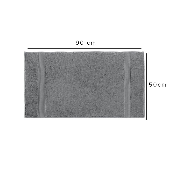 Mijölnir Chicago Hand Toalla de Manos Gris Oscuro 100% Algodón 50 x 90 cm
